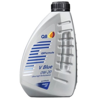 Масло моторное Q8 FORMULA V BLUE 0W 20 Синтетическое 1л